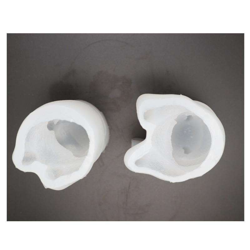 Silikonová forma panda na ručně vyráběné svíčky, sádrové mýdlo, epoxidová pryskyřice, čokoládová dekorace, sádrový led, DIY pečící forma