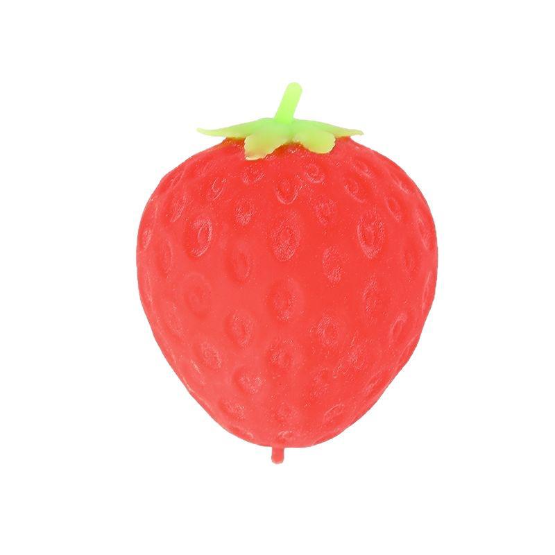 Simulation Strawberry Squeeze Toys Cute Soft Slow Rising Stress Relief Toys For Adults Kids Home Office Party Favors