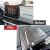 Centra Control Screen Decorative Frame Behind Car Navigation For Honda CR-V CRV 2023 ABS Car Styling Accessories