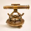 Brass Theodolite Alidade Compass Antique Survey Telescope Replica Collectible