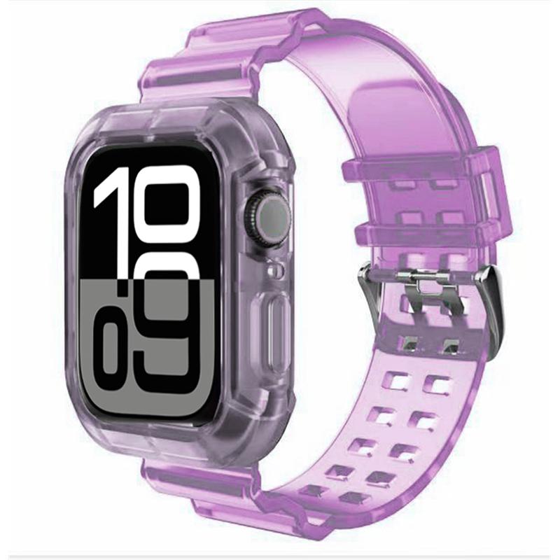 

Case+Strap for Apple Watch Band 46mm 42mm 45mm 44mm 40mm 41mm silicone Cover+Bracelet correa iWatch Series 10 9 8 7 6 5 4 3 SE 2 38mm 40mm 41mm