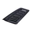 1 Pair Glossy Black Car Front Bonnet Vent Hood Air Flow Intake Decorative Cover