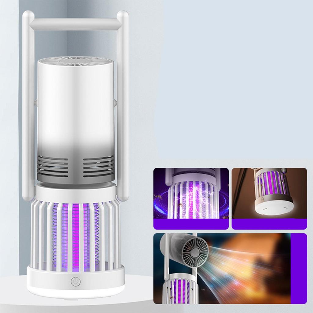 Camping Fan Mosquito Killer Household Night Light Mosquito Repellent Camping Light Outdoor Electric Shock Mosquito Killer