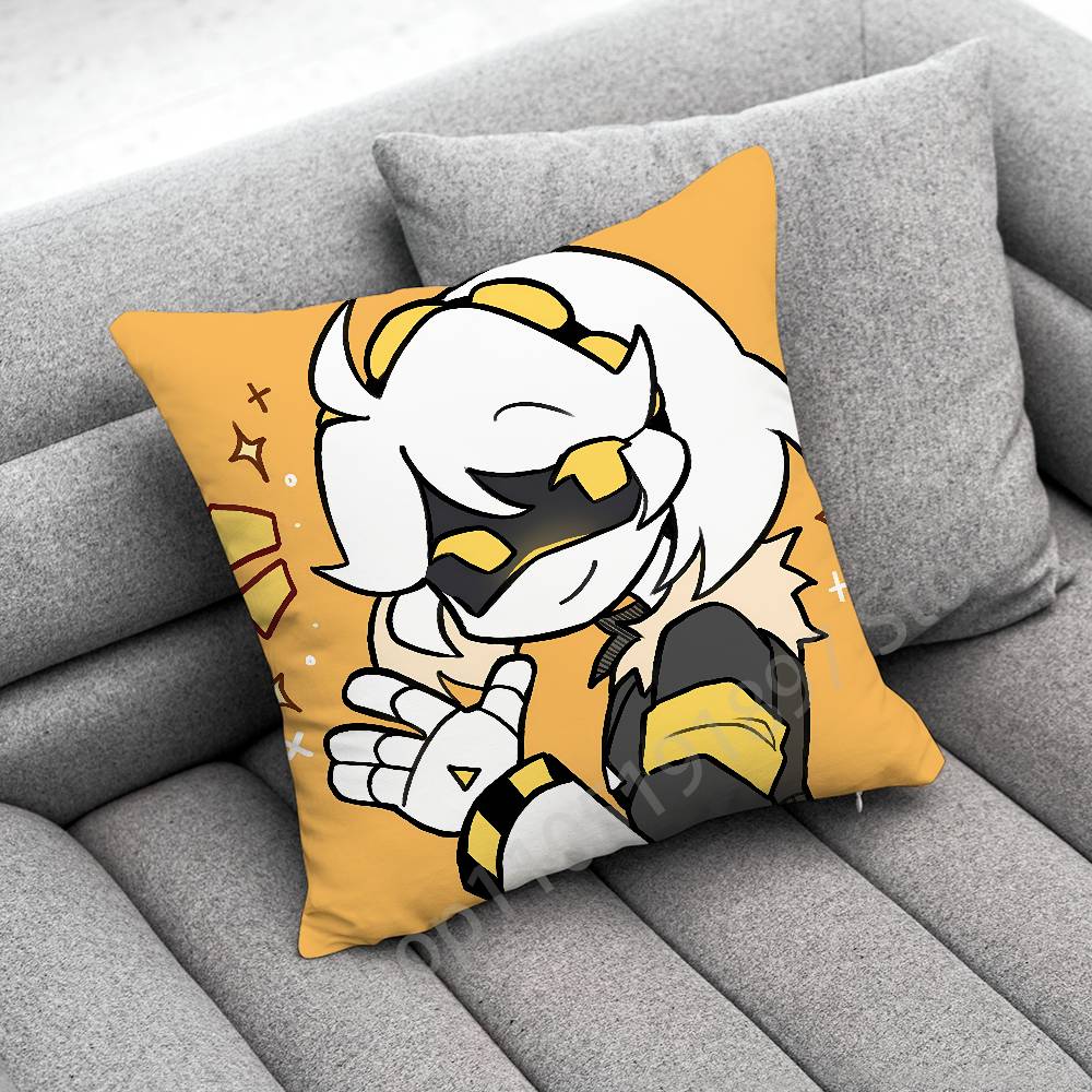 M-Murder Drones Doll N J Uzi Throw Pillow Case For 50x50cm 40x40cm 55x55cm 45x45cm 30x30cm Square Bedroom Pillowcase Cover