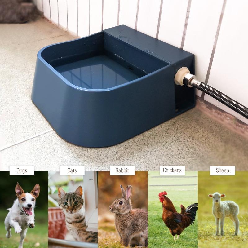 Pet Automatic Water Dispenser for Dogs Cats Rabbits Water Storage Unlimited Supply Large Capacity Durable Pet Drinking Bowl
