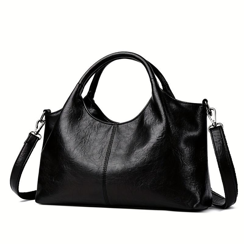 

Трендовая сумочка 2026 года, Модная женская сумка через плечо, Подарок для мамы, Повседневная сумка кроссбоди, Универсальная сумка для покупок на молнии чёрный