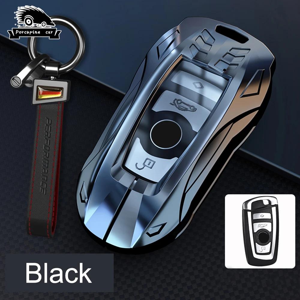 New Zinc Alloy Style Auto Key Fob Cover Case Housing Remote Fit For Bmw X3 X5 X6 F30 F34 F10 F20 G20 G30 G01 G02 G05 F15 F16 1 3 5 7 Series