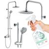 ENNA SHOWER SET with Chrome Tap + Household Vinegar