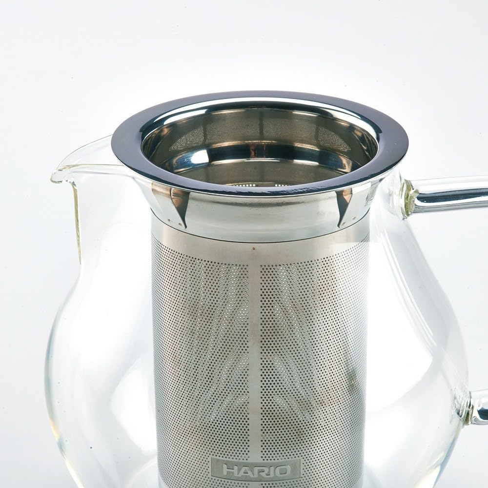 Hario [Tea Pitcher 450] Casual Tea Pitcher with Gift Wrapping, Model Number: TPC-45HSV