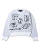 PEACE MAKER Teeth Knit Sweater (Ivory)