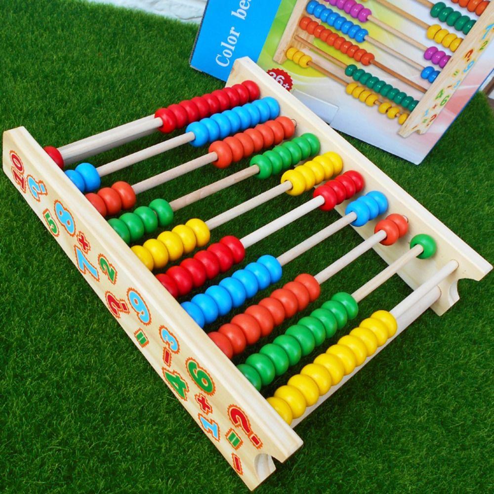 Montessori Toy Learning Mathematics Tool Wooden Children's Educational Toys  3-6 Year Olds