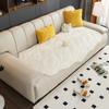 Short Plush Special-Shaped Sofa Cushion Four Seasons Universal Irregular Straight Row Tofu Block Cushion Anti-Slip Cover Cloth Cover