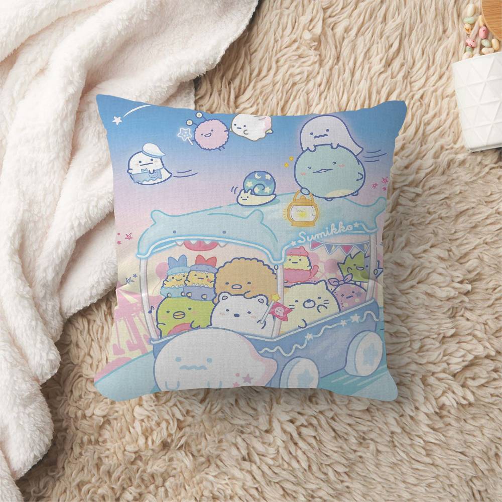 Japan Anime Sumikko Gurashi Pillow Cover Design Cushion Cover Decor Holiday Decorati
