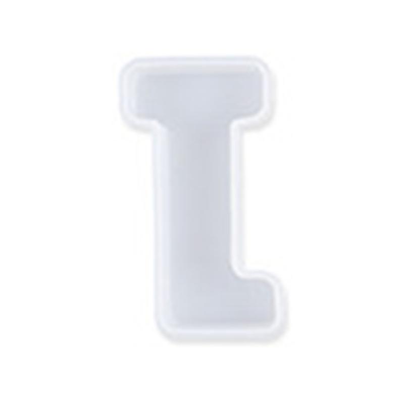 

652F Silicone Casting Mould Resin Letter Mold Keychain Pendant Table Ornament Epoxy Mold DIY Jewelry Craft