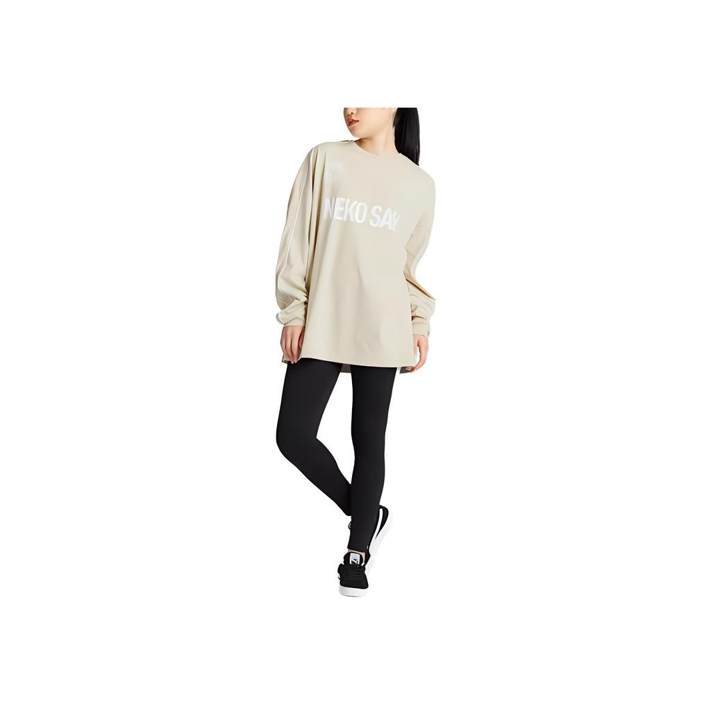 Puma T7 Neko-San FW24 Round Neck Pullover Long Sleeve T-Shirt Unisex Tops Desert-Dust 629841-68