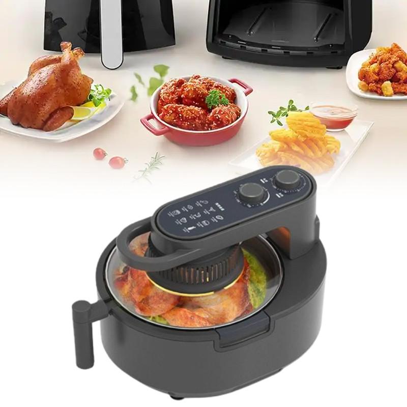 Air Household 10l Fryer With Rotary Control Fast Air Cooking For Dinner Family
