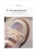 British Style Girls' Leather Mesh Soft Sole Princess Shoes - 2025 Summer Collection
