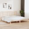 VidaXL Bed Frames Solid Pine Wood 200x200 Cm 3104368