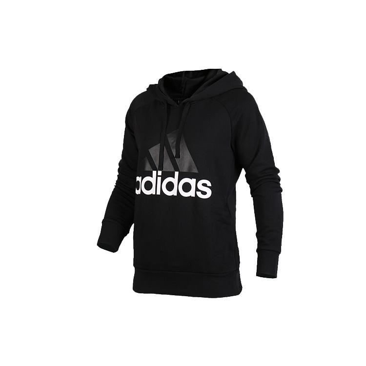 (WMNS) adidas Training Casual Long Sleeves Hoodie Black Women s S97081 M
