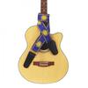 Fashion Guitar Strap Sun Flower Pattern Genuine Leather Ends with for Acoustic Electric Guitar Bass