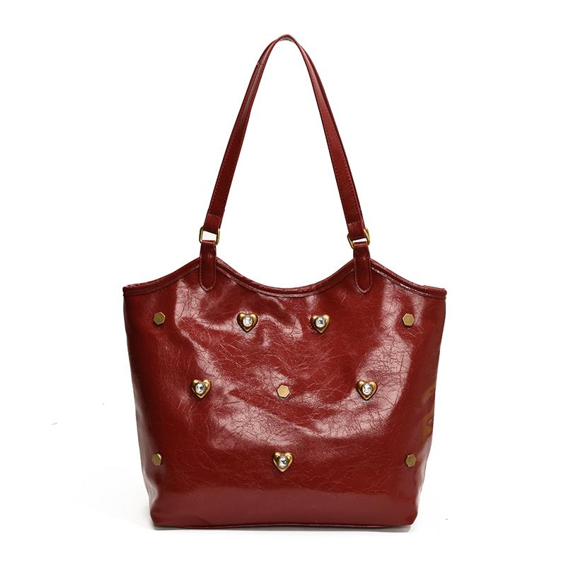 Einzigartige Umhängetasche mit großem Fassungsvermögen für Damen  vielseitige Tasche mit Retro-Design  trendige Tragetasche  neu