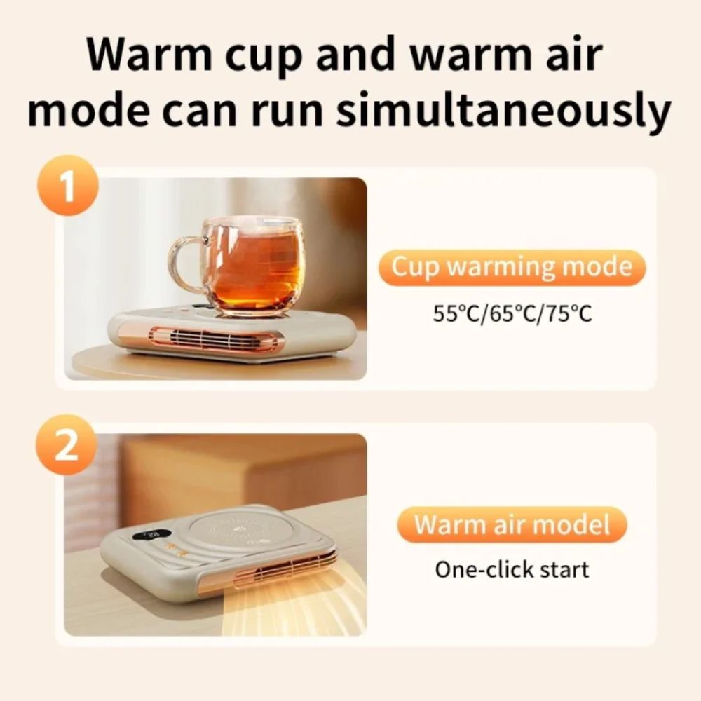 Efficient Heating Cup Warmer Electric Heating Coffee Heater Portable Warmer Kitchen Counter