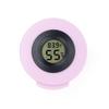 1pcs Plastic Eyelash Glue Storage Tank Temperature Humidity Digital Display Lashes Adhesive Jar