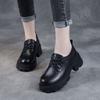 Women's Leather Shoes 2026 Spring New Collection Japanese Versatile Mary Jane Thick Soled Single Shoes for Women