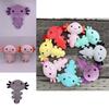 Adorable Axolotl Stuffed Cushion Toy Plush Soft Kid's Gift With Cartoon Design