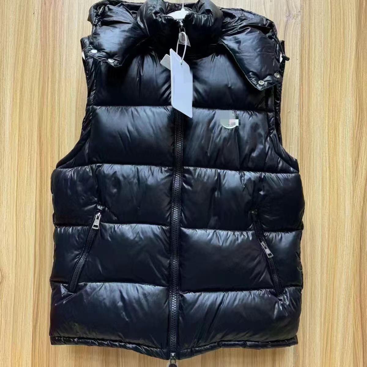 

2025 Unisex Classic Maya Cotton Jacket & Detachable Warm Sleeveless Vest - Thickened Autumn/Winter Stand-up Collar XL чорний