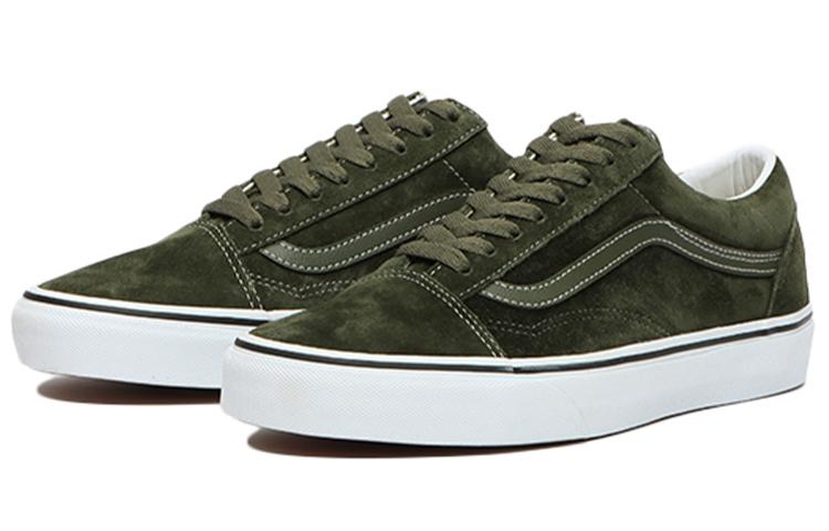 Vans Old Skool 'Pelle scamosciata di maiale - Oliva' VN0A3WKT4QV