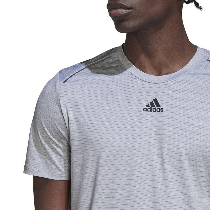 adidas Hiit Cool T-Shirt Sportlich Lässig Rundhals Kurzarm Herren Tops Grau HL8791