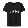 Evolution of Programmer Funny T Shirt Modal Round Neck Tshirts Comfortable and Breathable Tshirt Drop Shipping Tee Top
