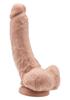 Get Real Classic Dildo with Testicles 20cm Flesh