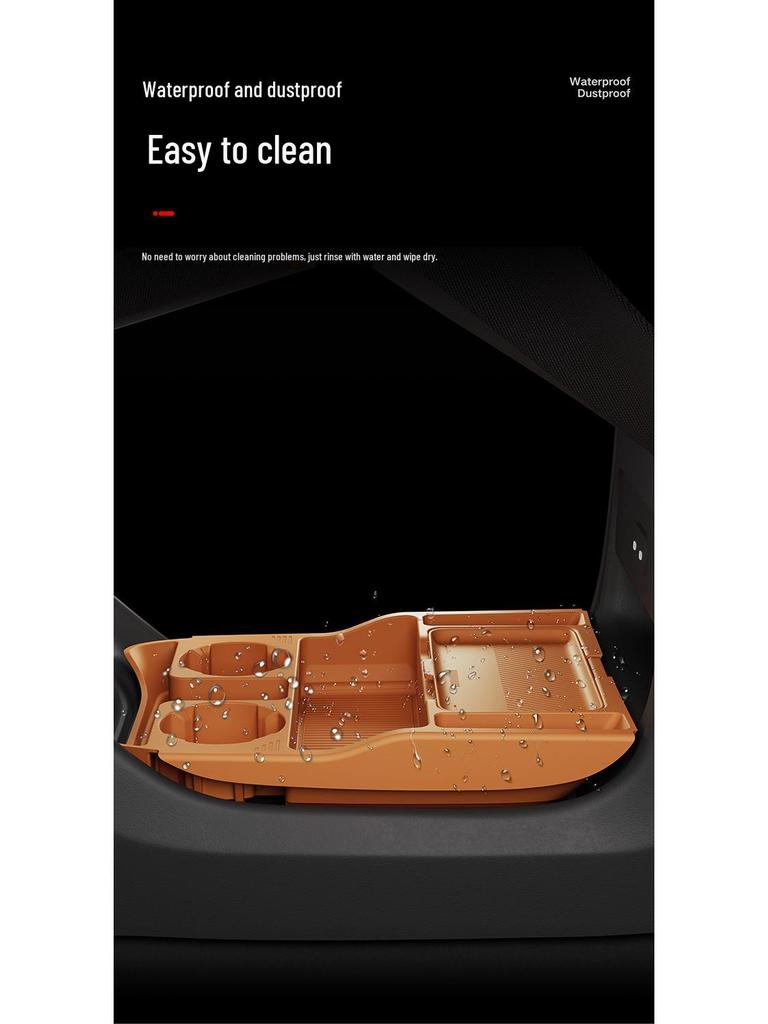 Silicone Protective Pad for Xiaomi YU7 Center Console Storage Box