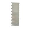 1pcs Stainless Steel Cake Scraper Double Sided Patterned Edge Pastry Comb Smoother Cake Decorating Tools for Mousse Butter Cream