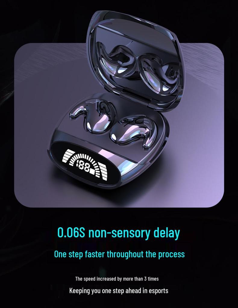MD528 Ultra-Thin Wireless Bluetooth Earphones: Bestselling In-ear Sleep Device with Dual Host Technology
