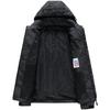 Waterproof Jacket Men with Removable Hood Lightweight Hiking Jackets Windbreaker Coats Men Zip Up Camping Clothes