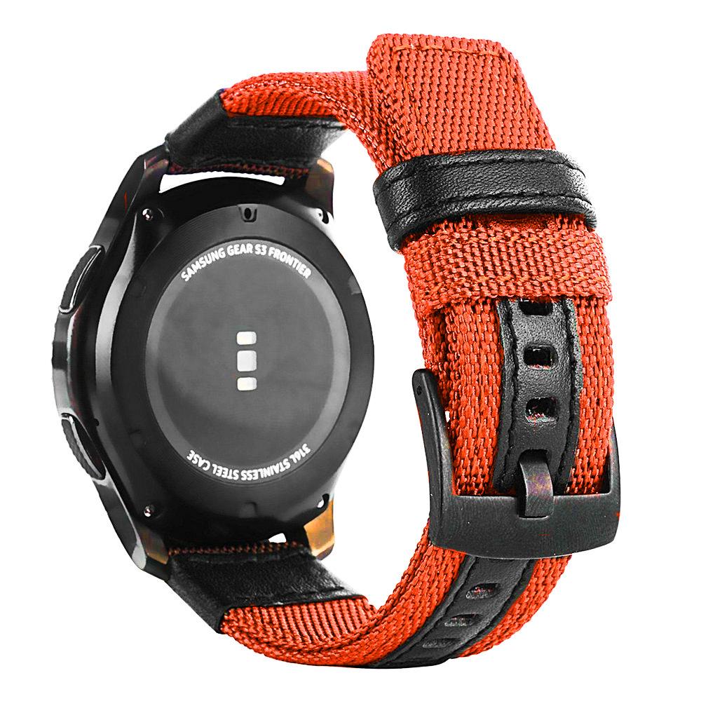 

Compatible Nylon Braided Strap for Samsung S3 Smartwatch - Quick Release, Adjustable, 20/22mm, 6 Colors Available 20mm