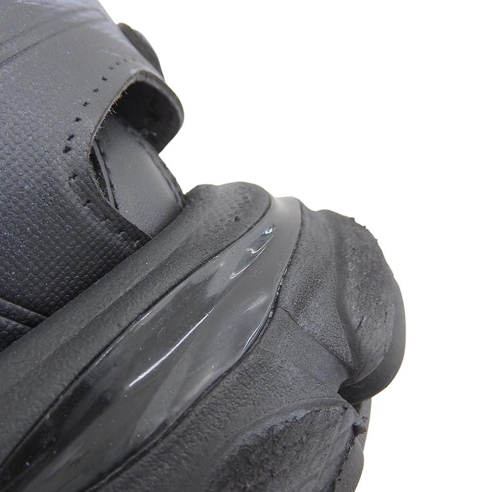 BALENCIAGA Excellent condition Track Signature sneakers, men's, black and white, 11.2 inches, size 542023 shoes 43 Black WhiteUsed