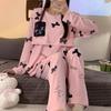 Women's Spring and Autumn Monthly Clothing Maternity Nursing Set Postpartum Comfortable Homewear