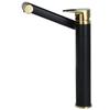 Basin Faucet Water Tap Bath 360 Degree Swivel Gold Bathroom Faucet Single Handle Sink Tap Mixer Hot and Cold Sink Water Crane
