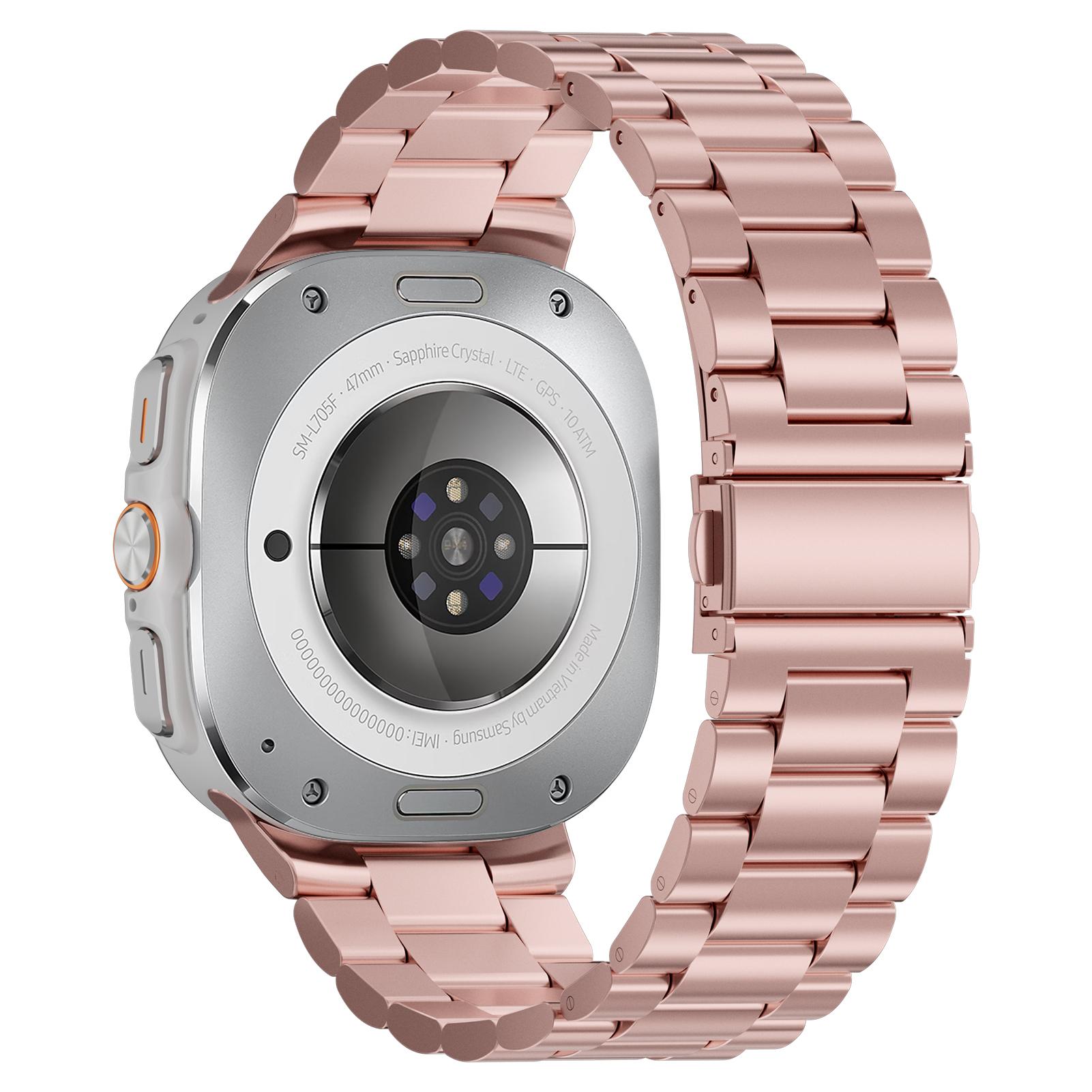 

Металлические ремешки для Samsung Galaxy Watch Ultra Band 47 мм из нержавеющей стали, металлический деловой ремешок, браслет для Galaxy Watch 7 Ultra, аксессуары for Galaxy watch Ultra