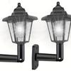 Retro Solar Hexagonal Wall-Mounted Garden Light