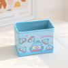 Hello Kitty Kuromi Cinnamoroll My Melody Pattern Foldable Desktop Storage Box For Makeup And Office Supplies