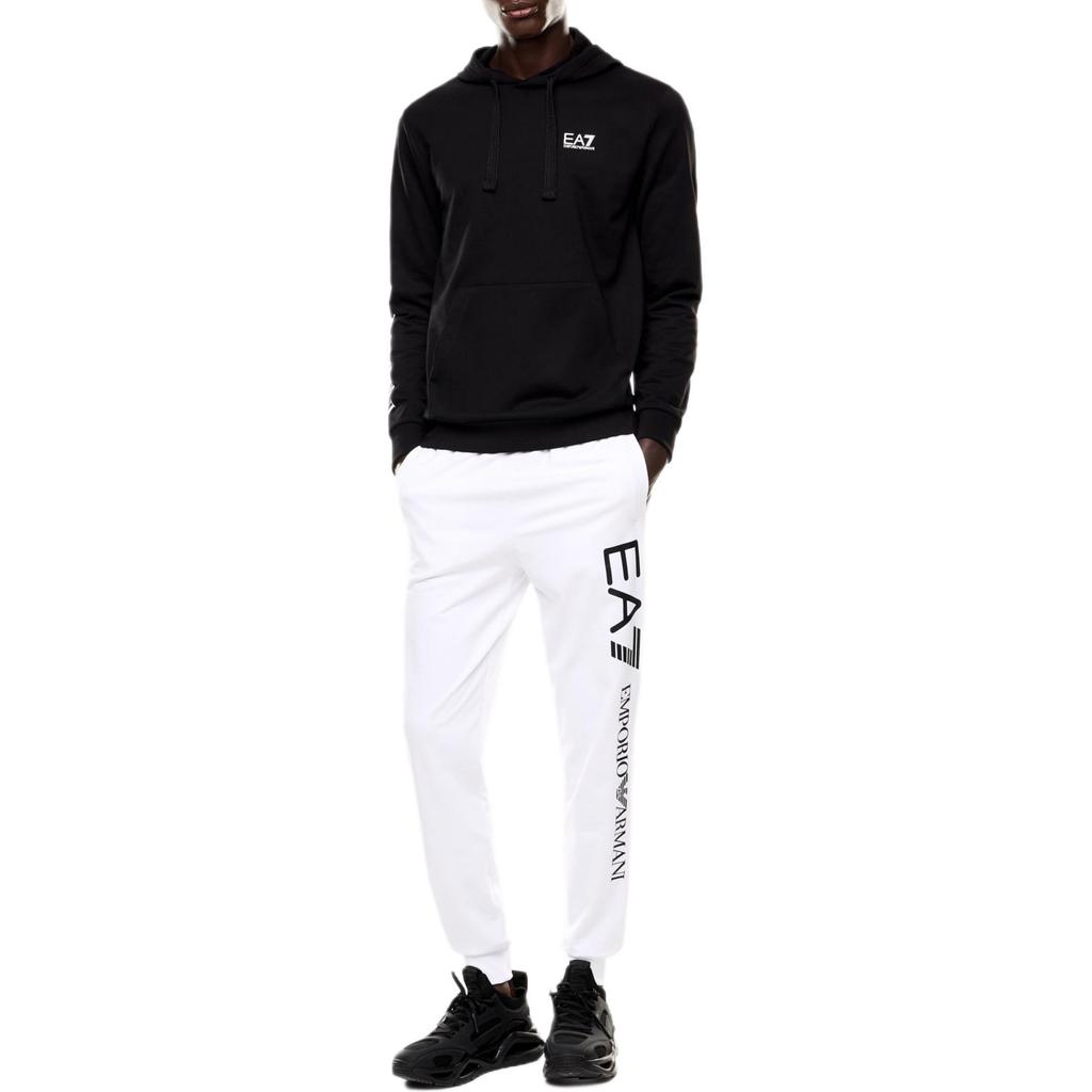 Emporio Armani logo-print zip-up hoodie 8NPM38-PJVTZ-1200