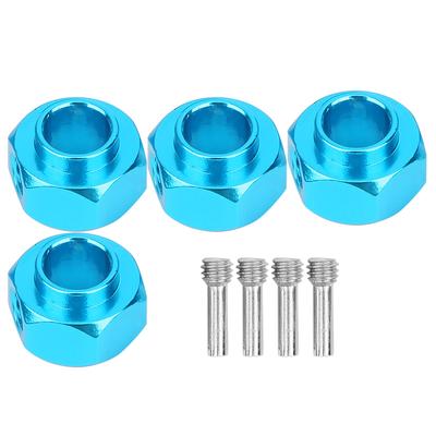 Aluminium Alloy Hex Hub Widening Connector Accessory for Traxxas TRX4 1 10 RC Model CarBlue