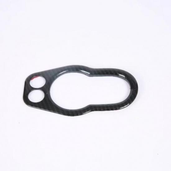 

Suitable for BmwMINI CLUBMAN F54Air Outlet Audio Ring Panel Carbon Steering Wheel Drill Grain Sticker Interior Headlight Adjustment-Carb