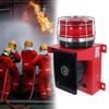 Industrial Sound and Light Reminder Water Proof LED Beads 120DB Volume Control Audible Visual Horn for Port Machinery Industry