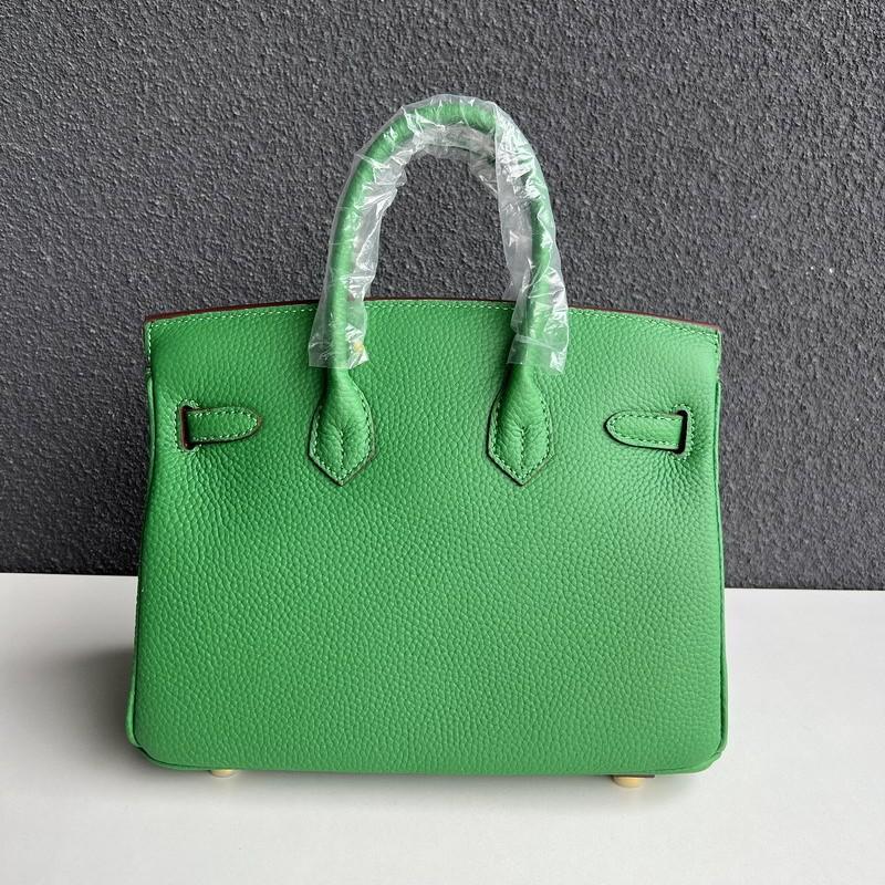 Gold Buckle Classic Fashionable Women's First-layer Cowhide Lychee Leather Handbag
